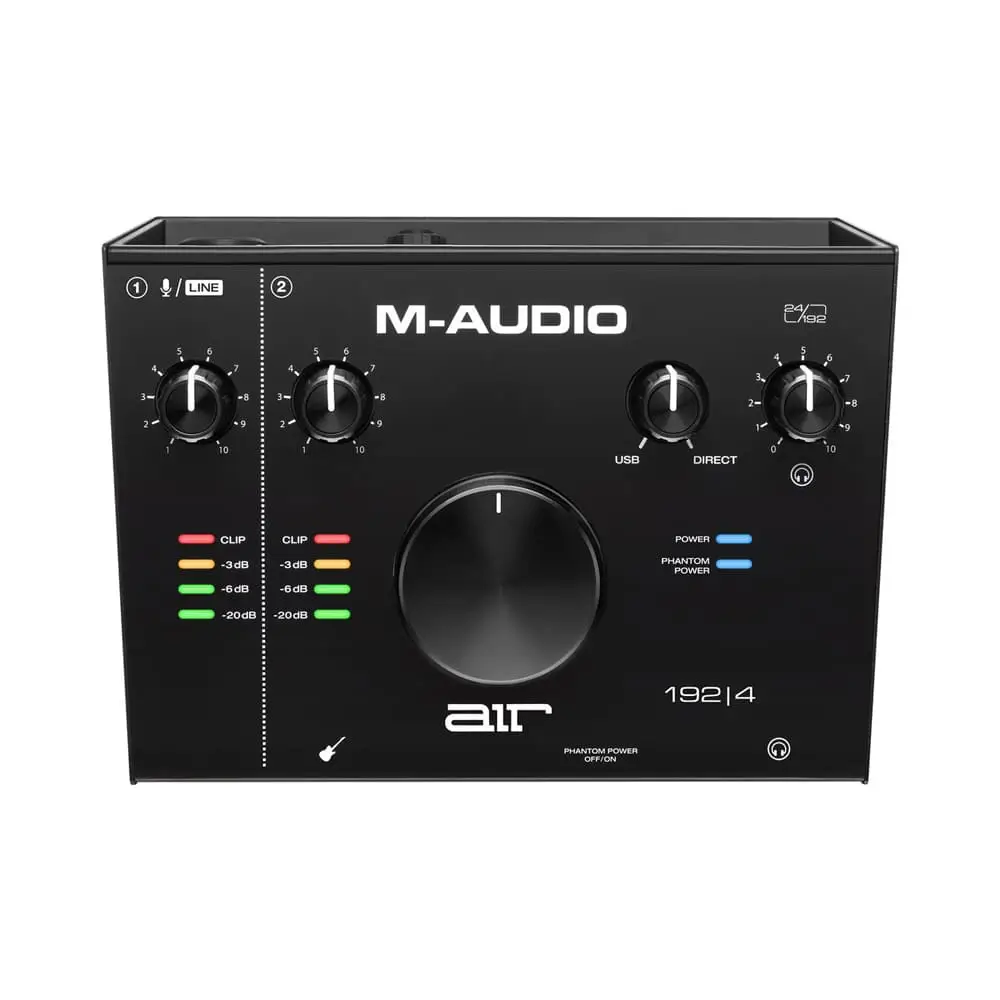 m-audio-air-192-4-1 M-Audio AIR 192|4 Desktop 2x2 USB Type-C Audio Interface - Image 1
