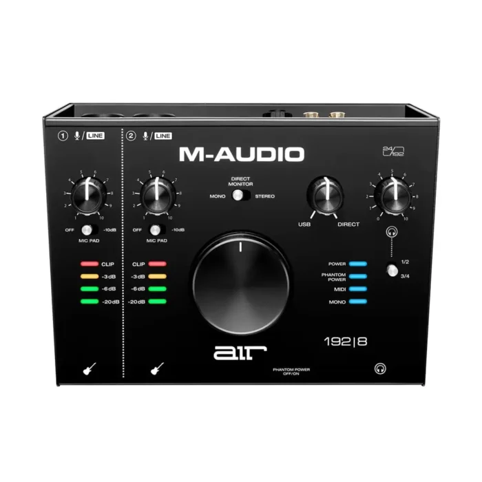 M-Audio AIR 192|8 Desktop 2x4 USB Type-C Audio/MIDI Interface - Image 1