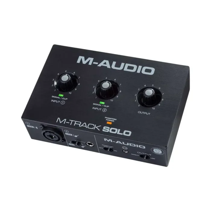 M-Audio M-Track Solo USB-B Audio Interface - Image 2