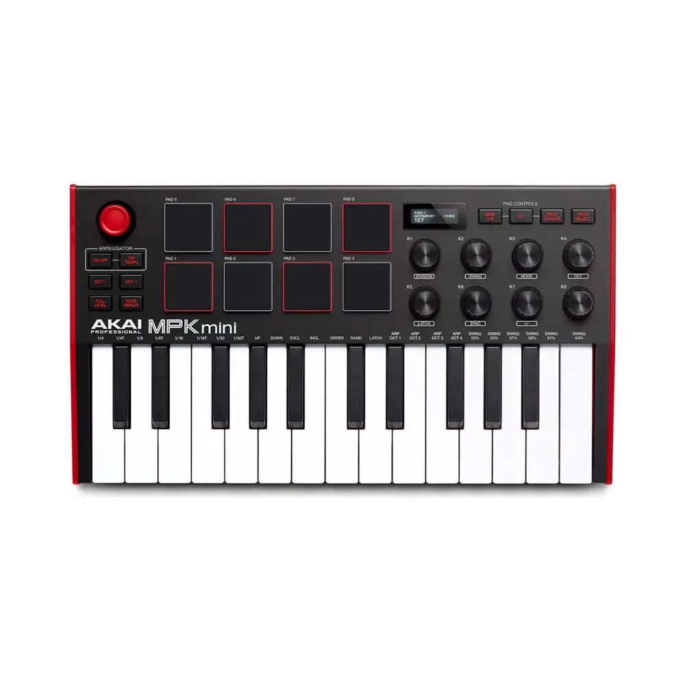 mpk-mini-mk3-standard-1 Akai Professional MPK Mini MK3 Standard -  25-key Keyboard Controller - Image 1