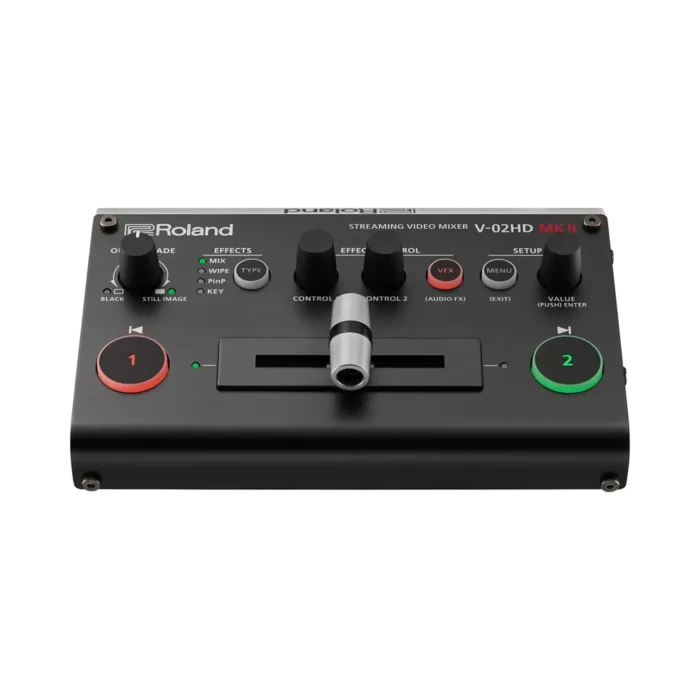 Roland V-02HD MK II Multi-Format Video Mixer with Streaming - Image 2
