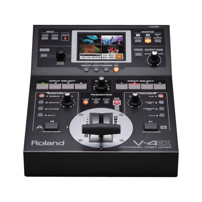 Roland V-4EX Four-Channel Digital Video Mixer with Effects - Image 1