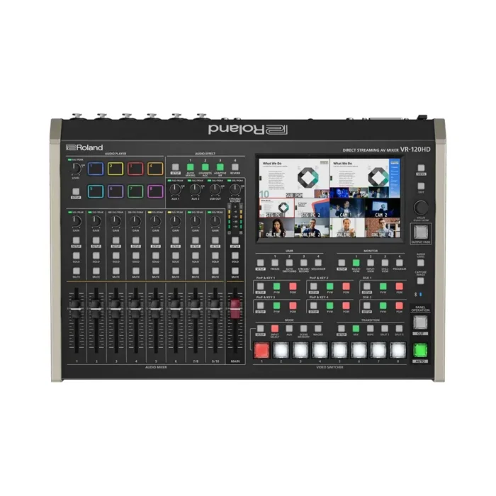 Roland VR-120HD Direct Streaming AV Mixer - Image 1