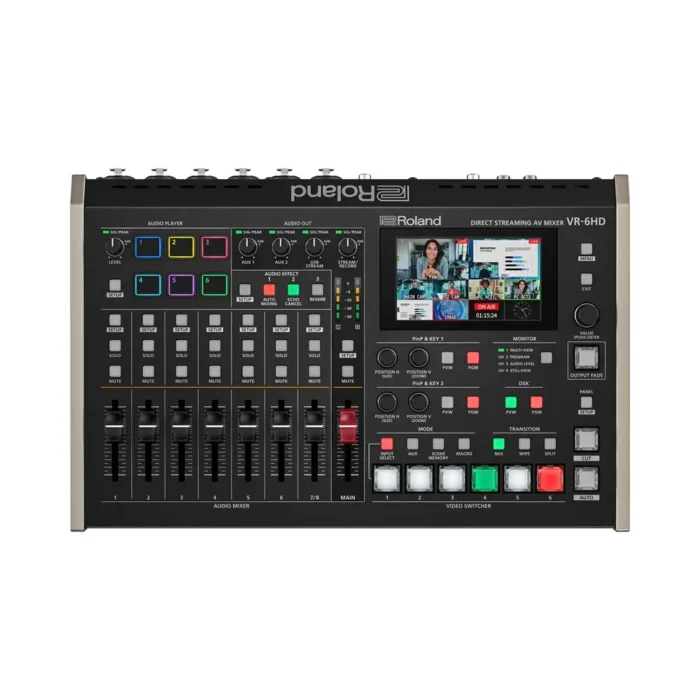 Roland VR-6HD Direct Streaming AV Mixer - Image 1