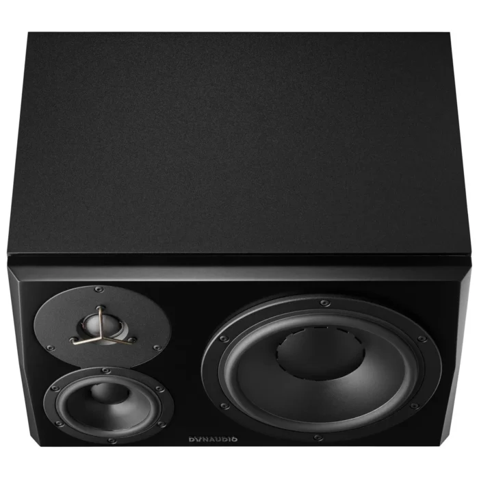Dynaudio LYD 48 3-way Powered Studio Monitor (Left) - Black - Image 4