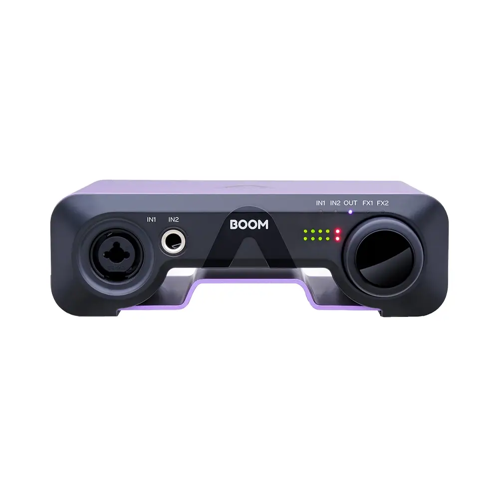 apogee-boom-1 Apogee Electronics BOOM 2x2 USB-C Audio Interface - Image 1