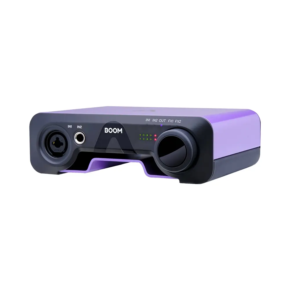 apogee-boom-2 Apogee Electronics BOOM 2x2 USB-C Audio Interface - Image 2