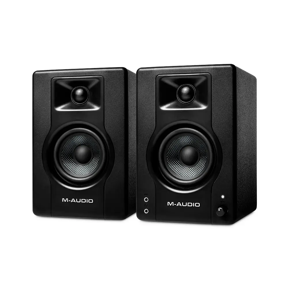 bx3-pair-1 M-Audio BX3 Pair 120-Watt Powered 3.5-inch Active Studio Monitors - Image 1