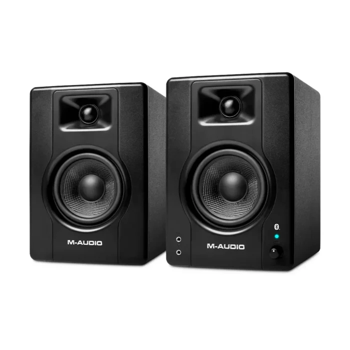 M-Audio BX4 Pair BlueTooth 120-Watt Powered 4.5-inch Active Studio Monitors - Image 1