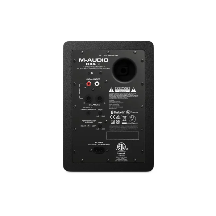 M-Audio BX4 Pair BlueTooth 120-Watt Powered 4.5-inch Active Studio Monitors - Image 3