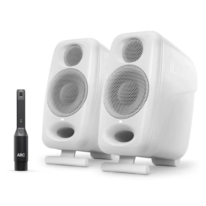 IK Multimedia iLoud Micro Monitor Pro Pair - White - Image 4