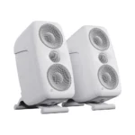 IK Multimedia iLoud MTM MKII High Resolution Compact Studio Monitor Pair - White - Image 3