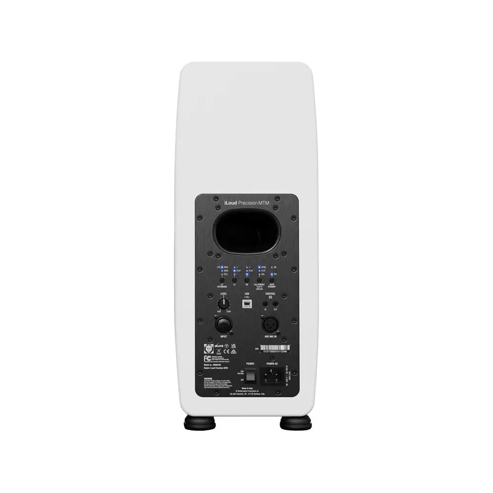 iloud-precision-mtm-3 IK Multimedia iLoud Precision MTM Active 2-Way Studio Monitor Single - White - Image 3