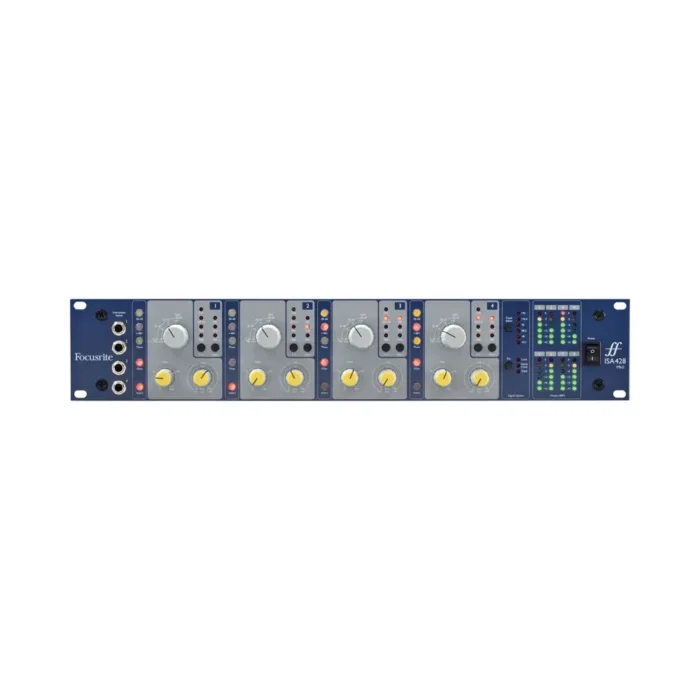 Focusrite ISA428 MkII Rackmount 4-Channel Microphone Preamp - Image 3