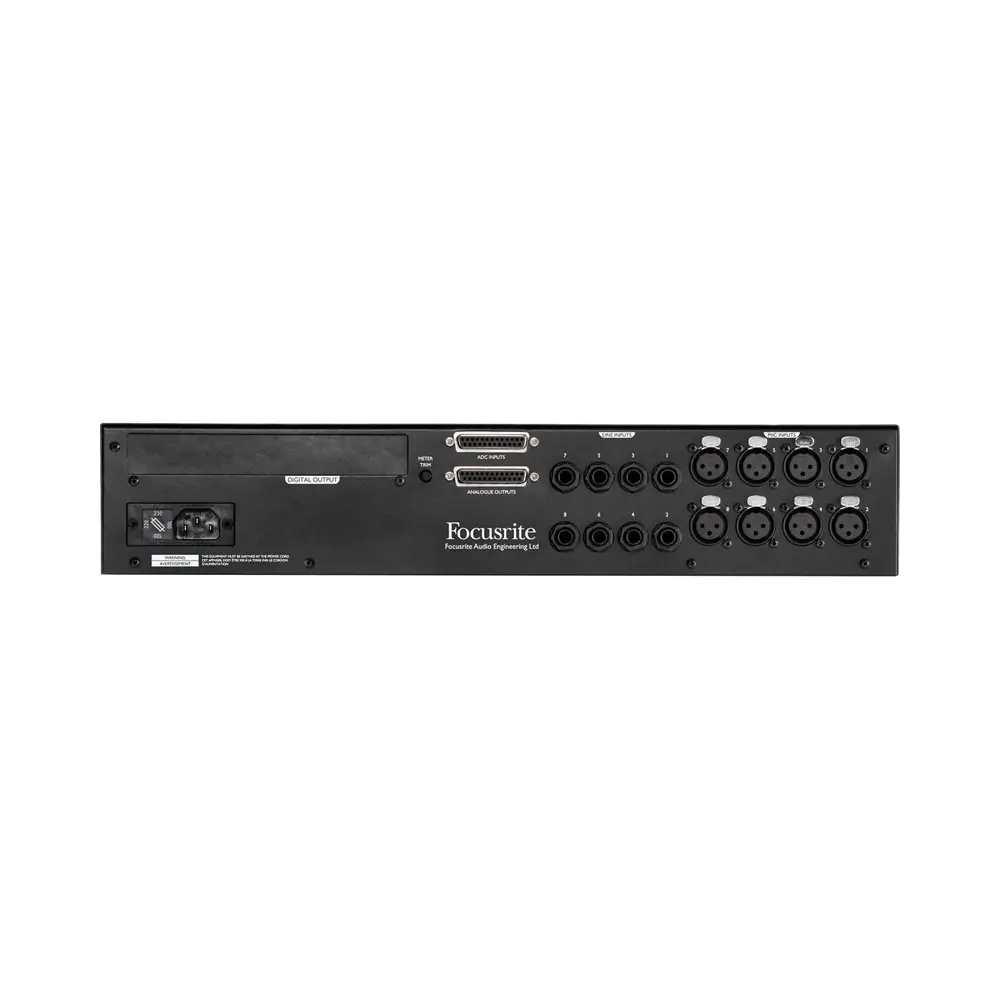 isa-828mk2-2 Focusrite ISA 828 MkII 8-Channel Preamp for Mic, Line-Level, and Hi-Z Instruments - Image 2