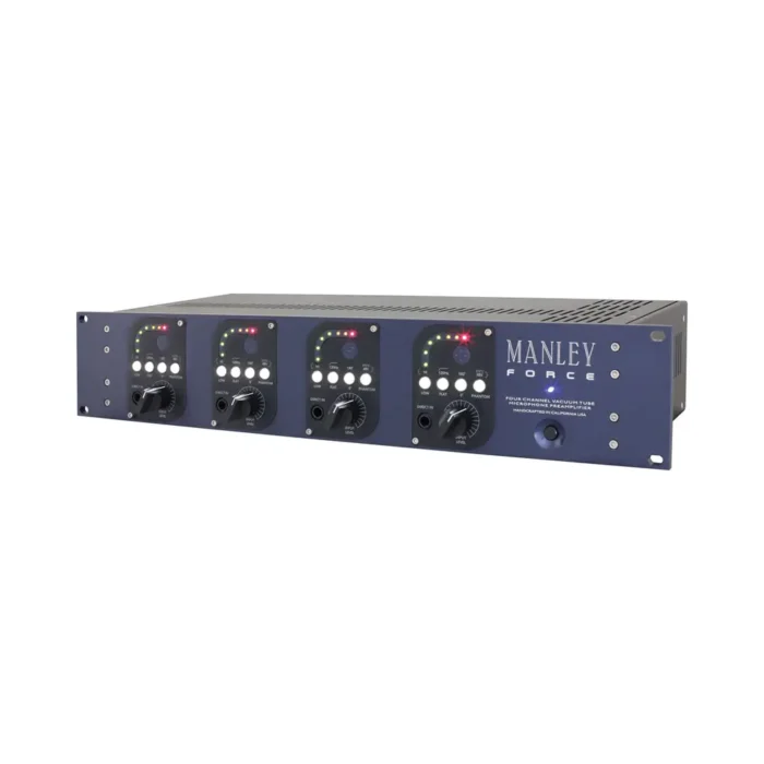 Manley Labs Force 4-Channel Vacuum Tube Microphone Preamplifier - Image 4