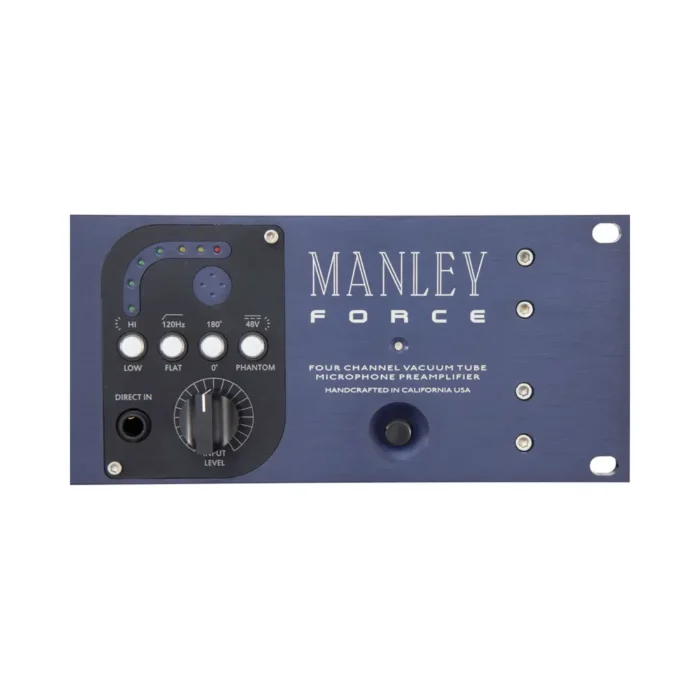 Manley Labs Force 4-Channel Vacuum Tube Microphone Preamplifier - Image 6