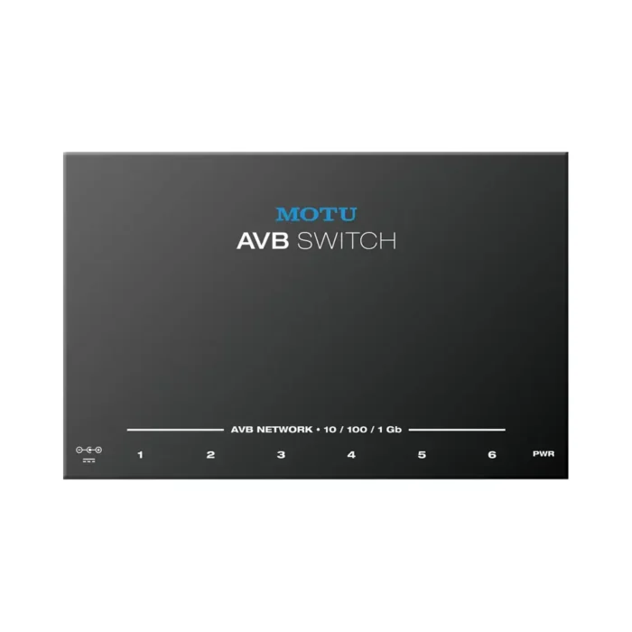 MOTU AVB Switch - Five-Port AVB Ethernet Switch - Image 4