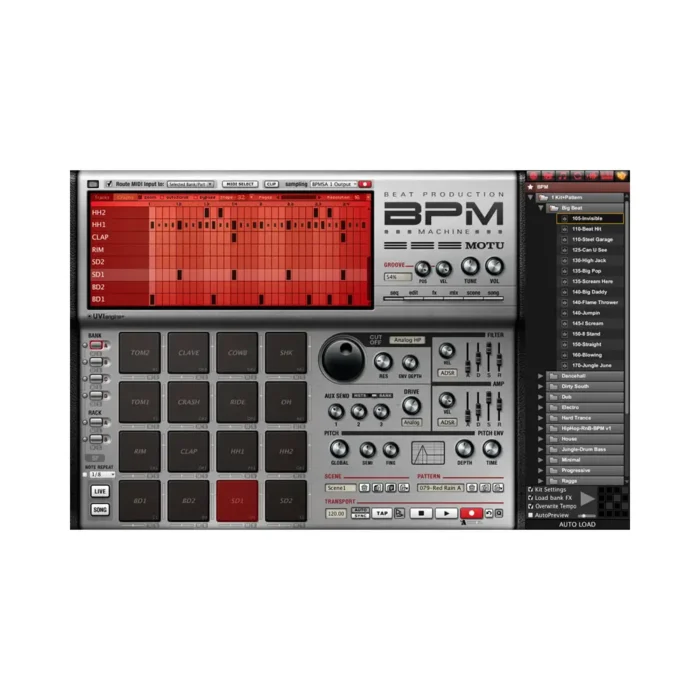 MOTU BPM 1.5 Rhythm Production Software - Image 2