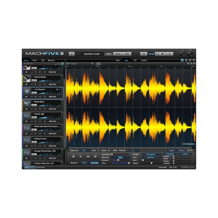 MOTU MachFive 3 - Universal Virtual Sampler - Image 2