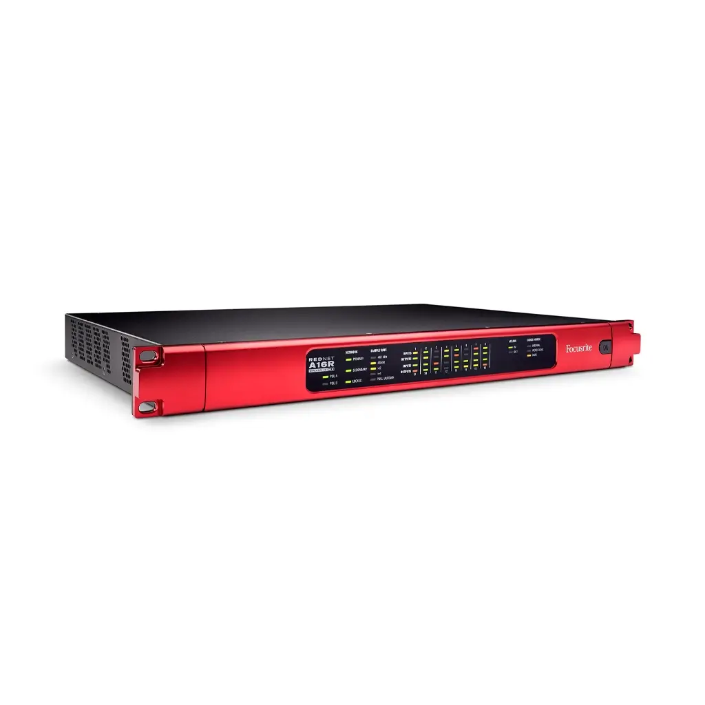 rednet-a16r-3 Focusrite RedNet A16R MkII Rackmount 16x16 Dante Analog Audio Interface - Image 3