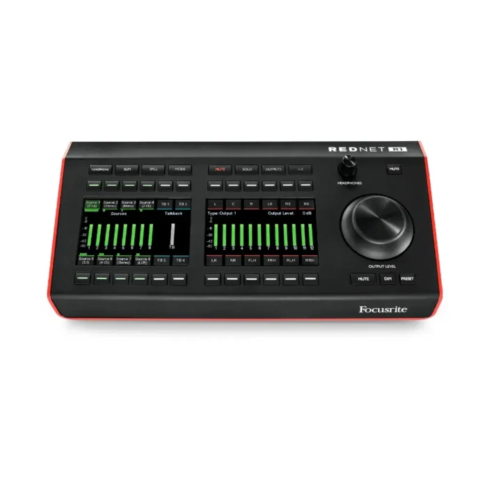 Focusrite RedNet R1 Desktop Remote Controller for Red Interfaces / Dante Devices - Image 1