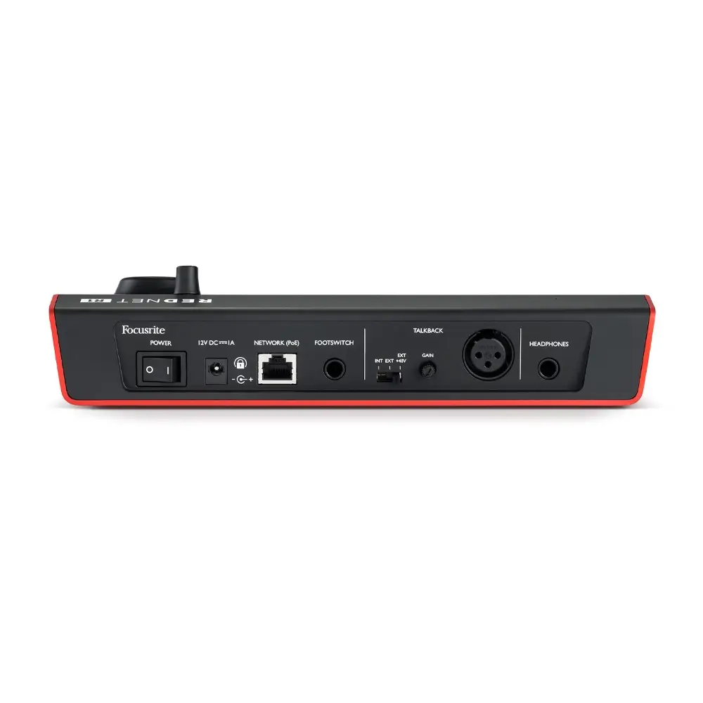 rednet-r1-2 Focusrite RedNet R1 Desktop Remote Controller for Red Interfaces / Dante Devices - Image 2