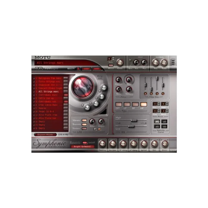 MOTU Symphonic Instrument Orchestral Sample Plug-in - Image 2