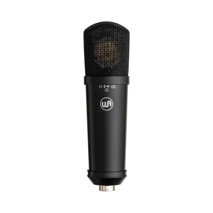 Warm Audio WA-87jr Large-Diaphragm Multipattern Condenser Microphone - Black - Image 1