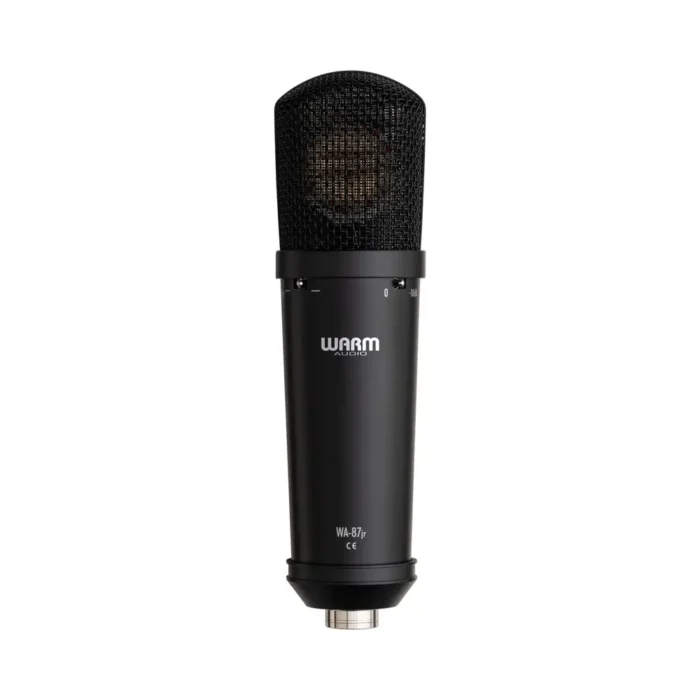 Warm Audio WA-87jr Large-Diaphragm Multipattern Condenser Microphone - Black - Image 2