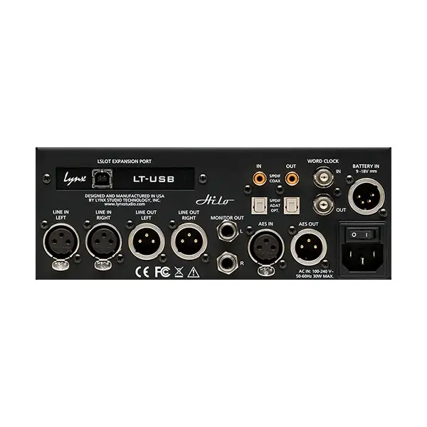 hilo2-3 Lynx Studio Technology Hilo 2 Reference AD/DA Converter - Image 3