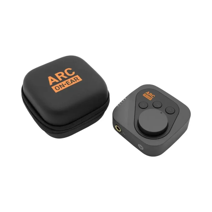 IK Multimedia ARC ON-EAR Headphone Amplifier and DAC