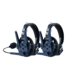 Synco Xtalk Master Intercom System XM1 Wireless Two-Way Communication with 2 Single-Ear Headsets