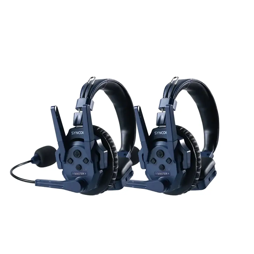 synco_xtalk_master_xm2_1 Synco Xtalk Master Intercom System XM1 Wireless Two-Way Communication with 2 Single-Ear Headsets - Image 1