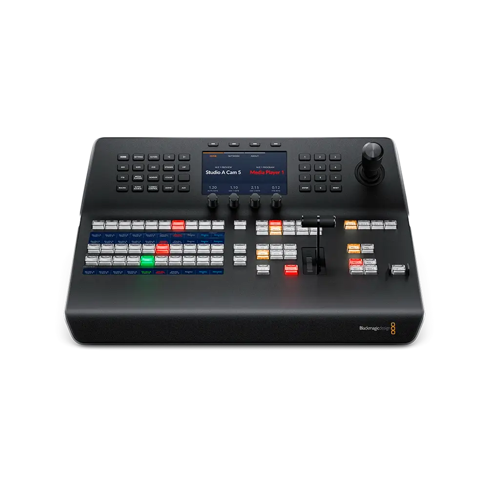ATEM-1ME-Advanced-Panel-10-Front.webp Blackmagic ATEM 1 M/E Advanced Panel 10 - Image 1