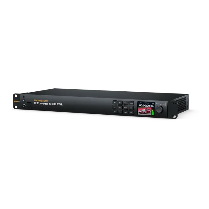 Blackmagic 2110 IP Converter 4x12G PWR