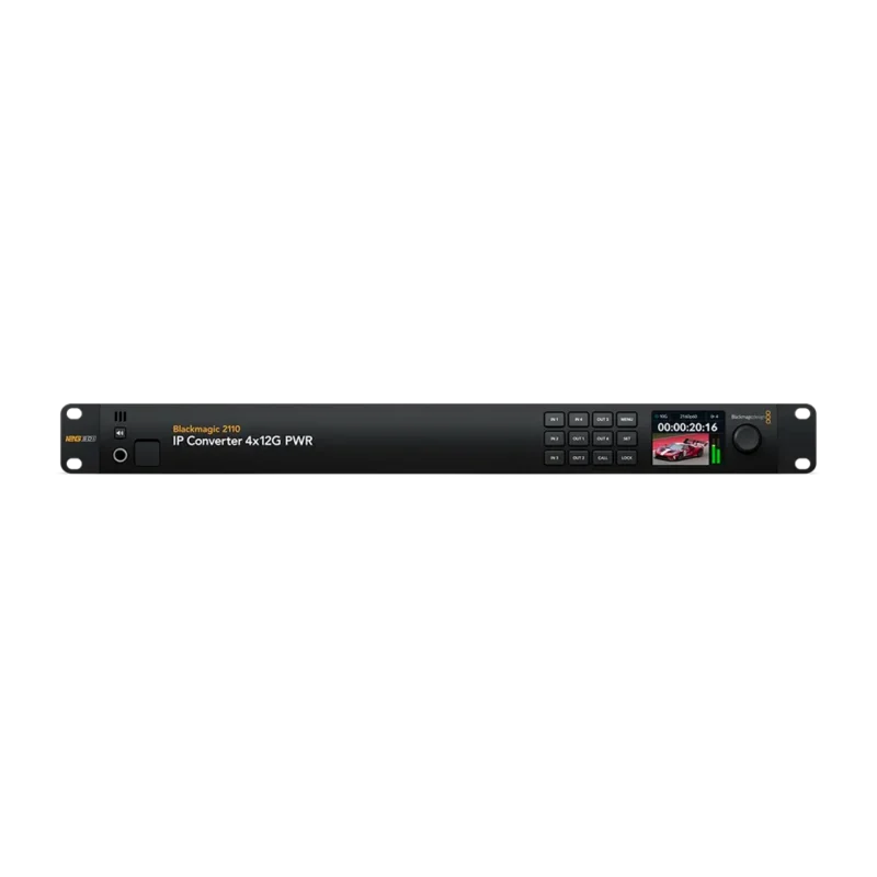 Blackmagic 2110 IP Converter 4x12G PWR