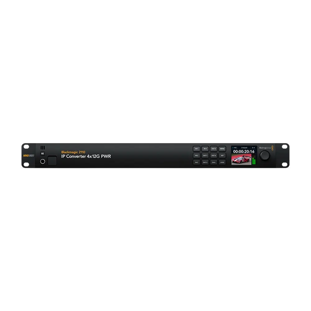 Blackmagic-2110-IP-Converter-4x12G-PWR-Front.webp Blackmagic 2110 IP Converter 4x12G PWR