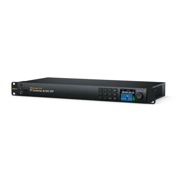 Blackmagic 2110 IP Converter 8x12G SFP