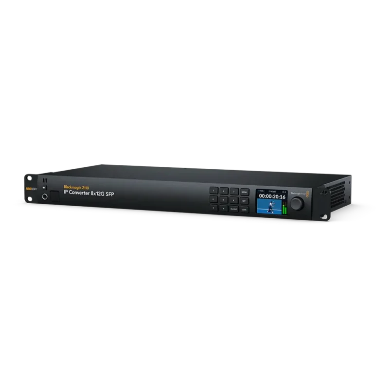 Blackmagic 2110 IP Converter 8x12G SFP