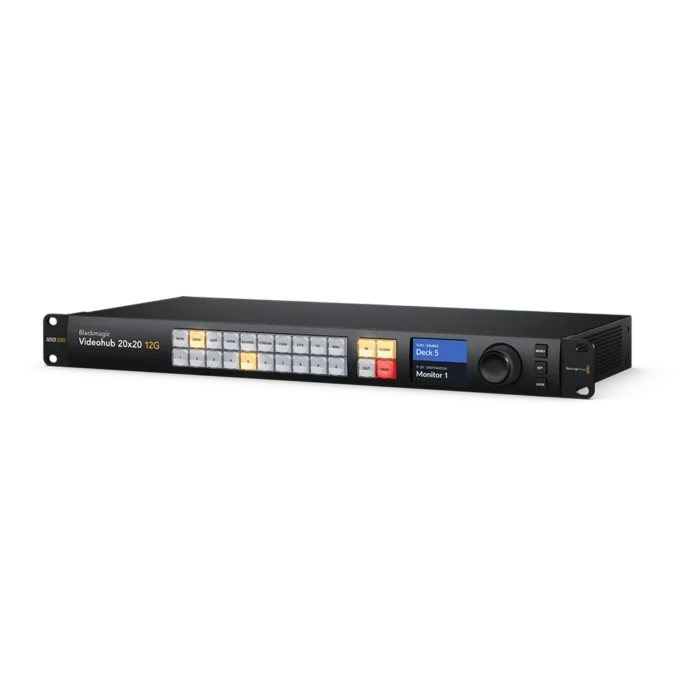 Blackmagic Videohub 20x20 12G - Image 4
