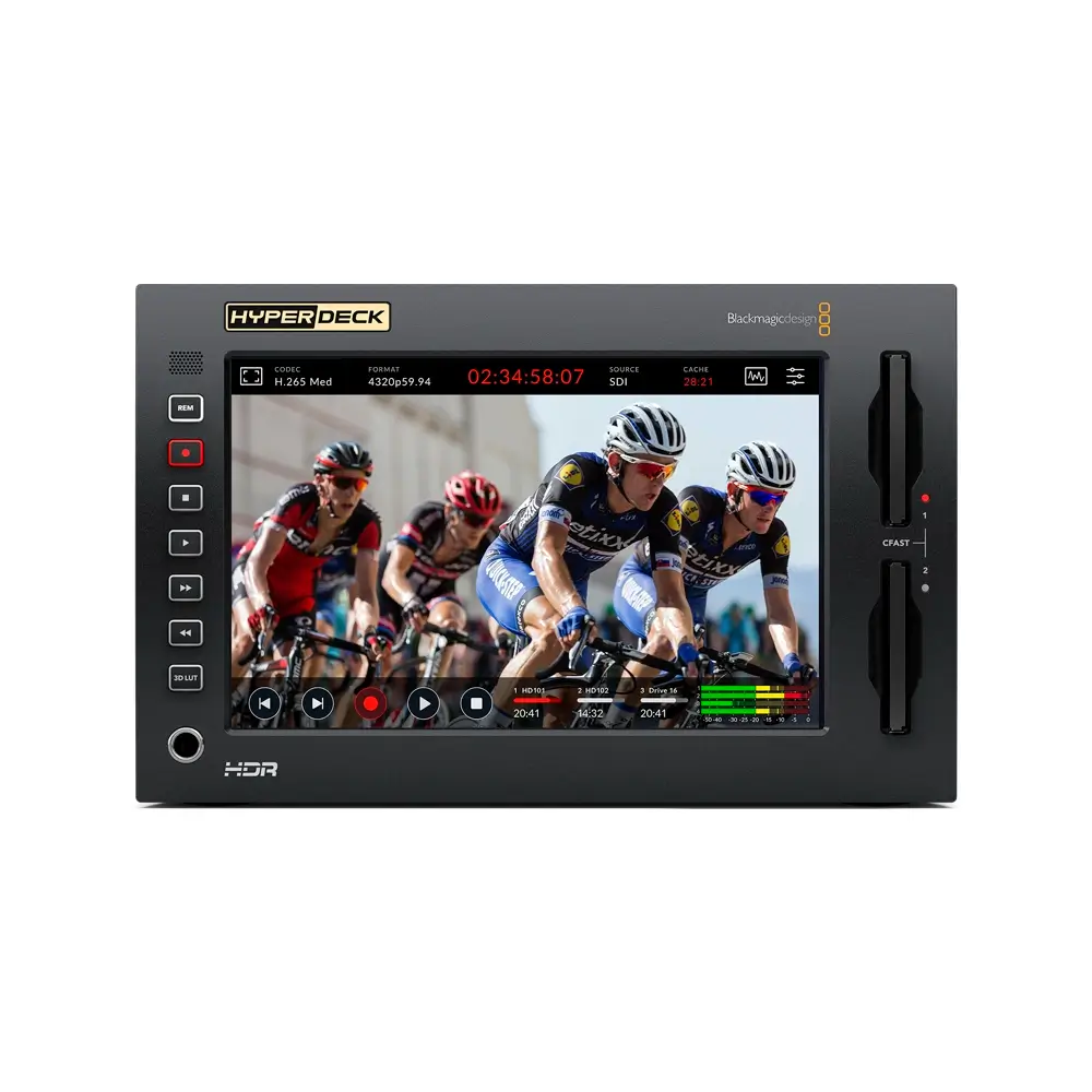 HyperDeck-Extreme-8K-HDR-Front.webp Blackmagic HyperDeck Extreme 8K HDR - Image 1