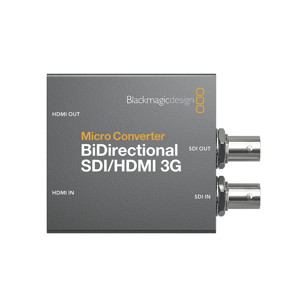 Micro-Converter-BiDirectional-SDI-HDMI-3G-Top.webp Blackmagic Micro Converter BiDirectional SDI/HDMI 3G wPSU - Image 1