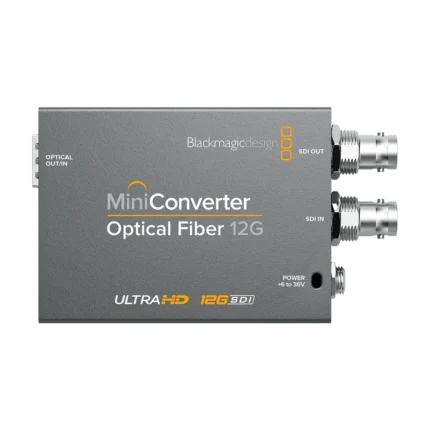 Blackmagic Mini Converter - Optical Fiber 12G