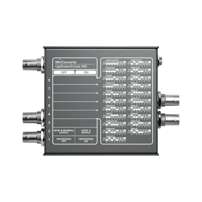 Blackmagic Mini Converter - UpDownCross HD