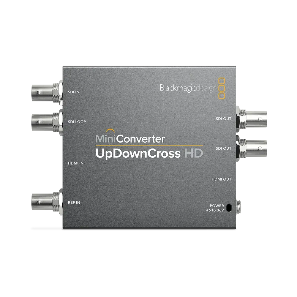 Mini-Converter-UpDownCross-HD-Front.webp Blackmagic Mini Converter - UpDownCross HD
