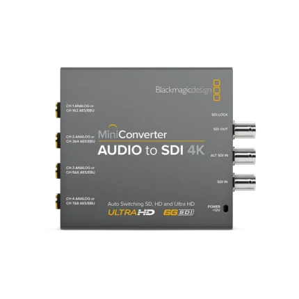 Blackmagic Mini Converter - Audio to SDI 4K