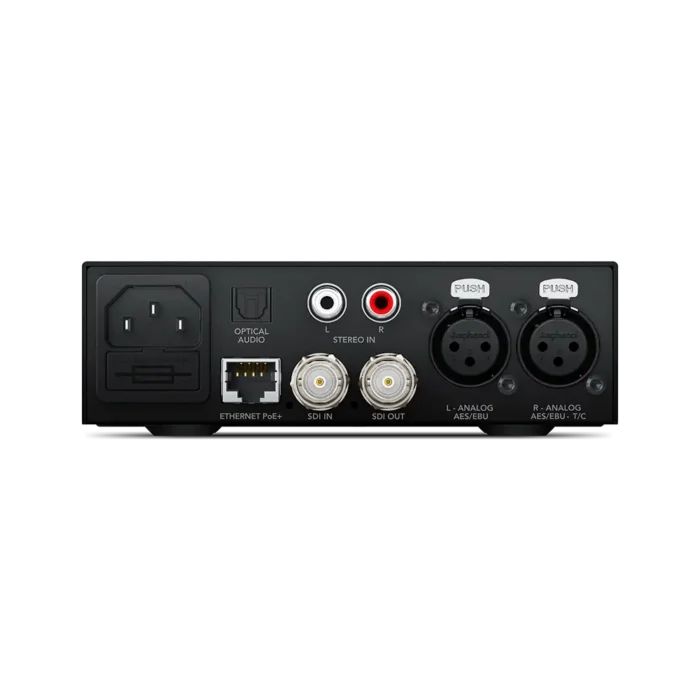 Blackmagic Teranex Mini - Audio to SDI 12G