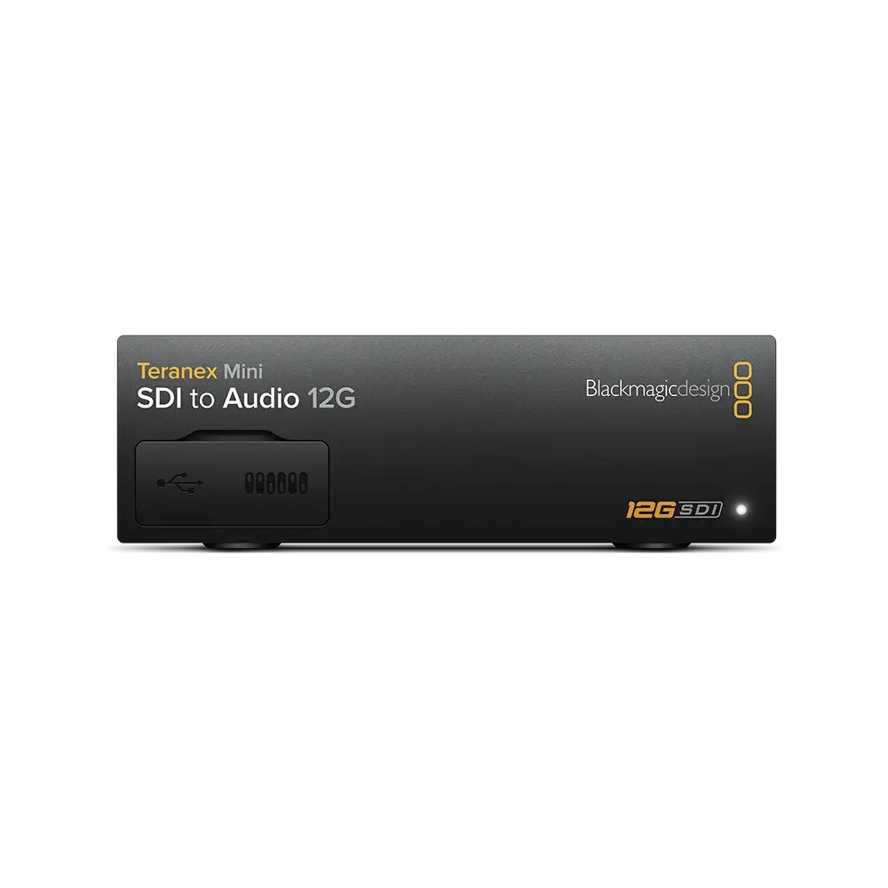TeranexMini-SDItoAudio-Front.webp Blackmagic Teranex Mini - SDI to Audio 12G