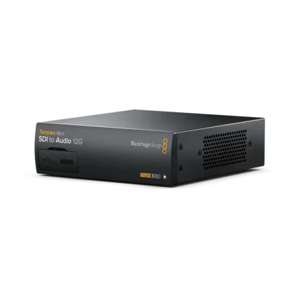 Blackmagic Teranex Mini - SDI to Audio 12G